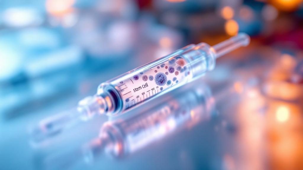 Stem cell therapy preparation for regenerative medicine injection Stem cell therapy preparation for regenerative medicine injection