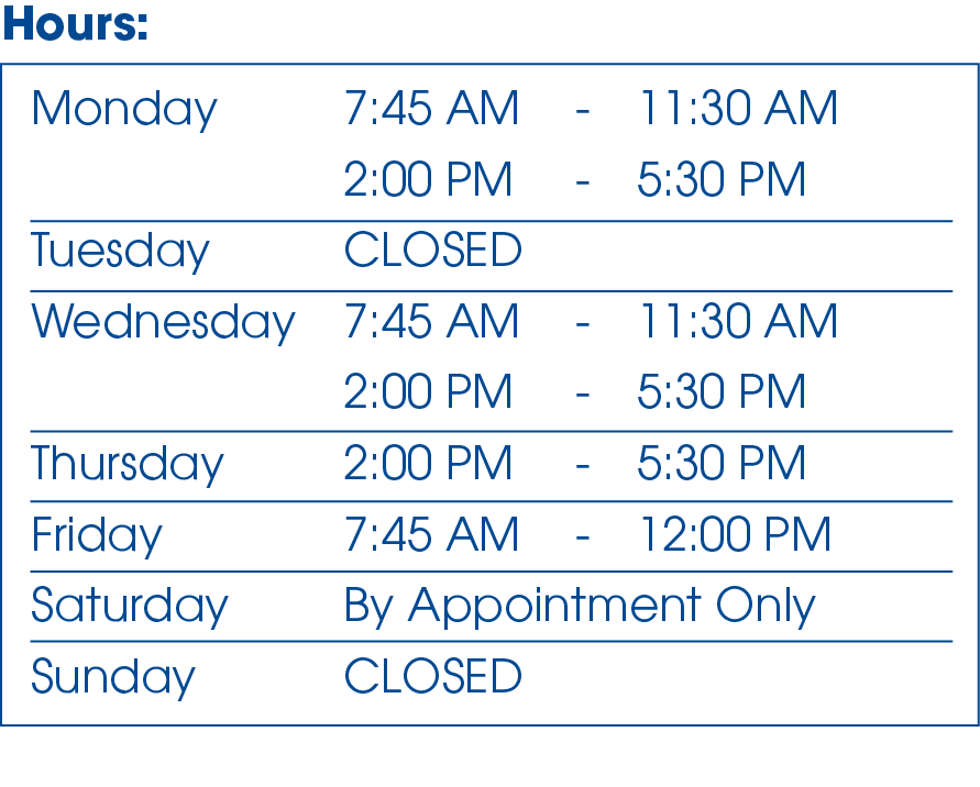 atlas chiropractic hours