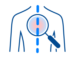 chest examination icon