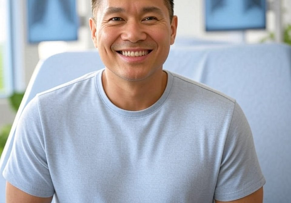 smiling healthy man after a chiro visit